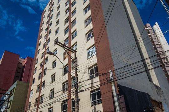 Fachada de apartamento para alugar com 1 quarto, 35m² em Centro, Campinas