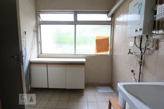 area de serviço de apartamento à venda com 3 quartos, 76m² em Jardim Londrina, São Paulo
