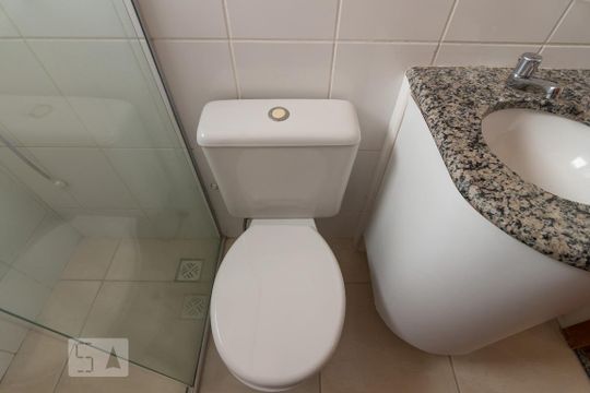 Banheiro Suíte de apartamento para alugar com 3 quartos, 116m² em Ouro Preto, Belo Horizonte