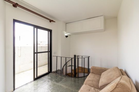 Cobertura de apartamento para alugar com 1 quarto, 78m² em Moema, São Paulo