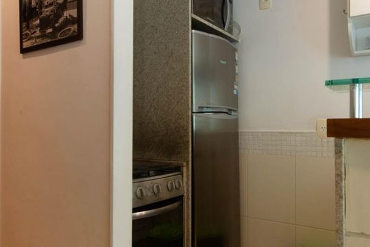 Cozinha americana de apartamento à venda com 2 quartos, 95m² em Lagoa, Rio de Janeiro