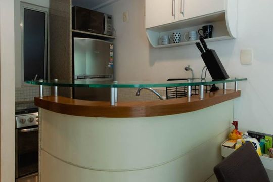 Cozinha americana de apartamento à venda com 2 quartos, 95m² em Lagoa, Rio de Janeiro