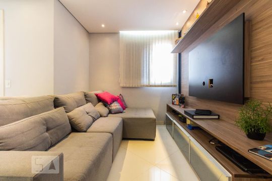 Sala de apartamento à venda com 3 quartos, 74m² em Jardim Marajoara, São Paulo