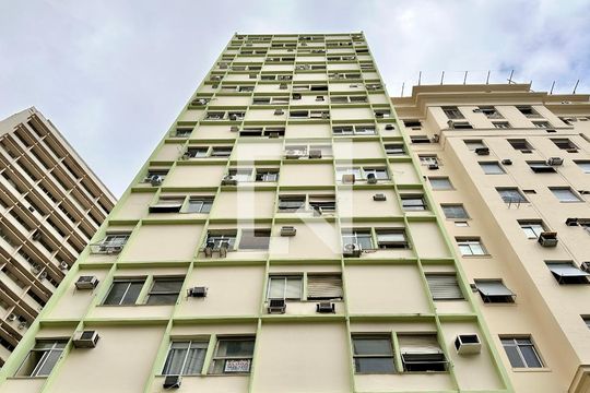 Fachada de apartamento à venda com 1 quarto, 35m² em Centro, Rio de Janeiro