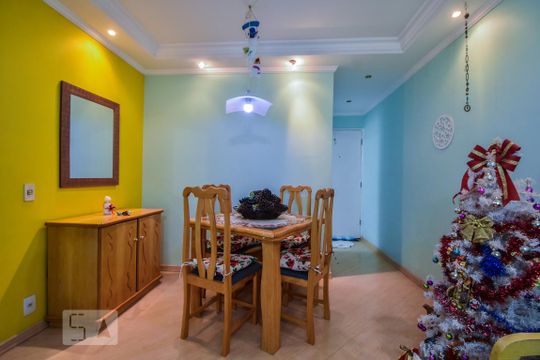 Sala de jantar de apartamento para alugar com 3 quartos, 67m² em Vila Sofia, São Paulo