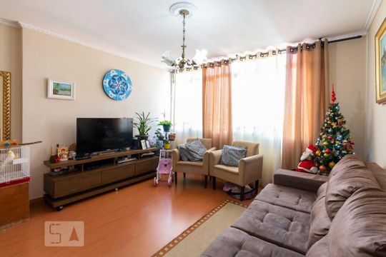 Sala  de apartamento à venda com 2 quartos, 69m² em Vila Prudente, São Paulo