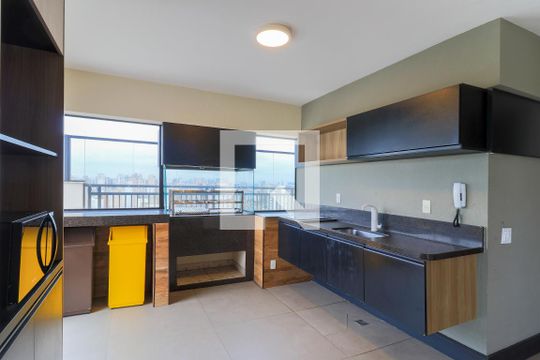 Área comum - Churrasqueira de apartamento à venda com 2 quartos, 50m² em Campo Belo, São Paulo