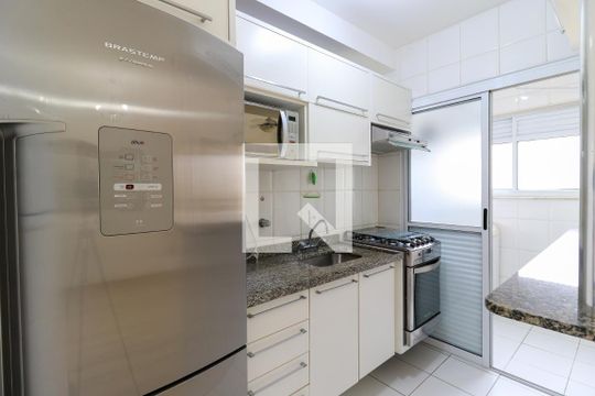 Cozinha de apartamento à venda com 2 quartos, 50m² em Campo Belo, São Paulo