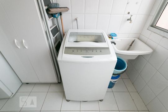 Área de serviço  de apartamento à venda com 3 quartos, 62m² em Jardim Maria Estela, São Paulo