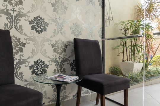 Hall do Prédio de apartamento para alugar com 3 quartos, 70m² em Castelo, Belo Horizonte