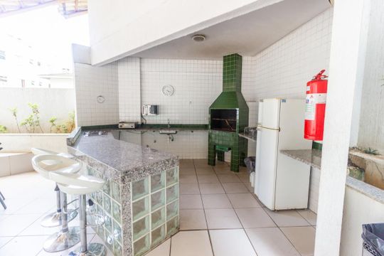 Área gourmet de apartamento para alugar com 4 quartos, 120m² em Buritis, Belo Horizonte