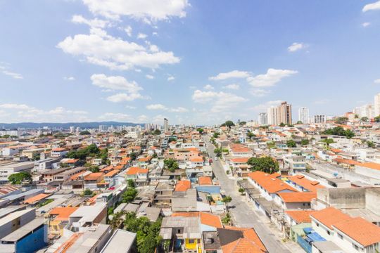 Vista Sacada de apartamento à venda com 2 quartos, 57m² em Parque Peruche, São Paulo