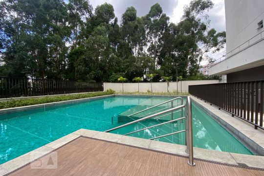 Área comum - Piscina de kitnet/studio para alugar com 1 quarto, 35m² em Real Parque, São Paulo