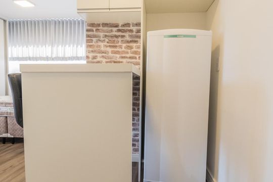 Cozinha de kitnet/studio para alugar com 1 quarto, 36m² em Campo Belo, São Paulo