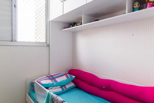 Quarto  de apartamento para alugar com 2 quartos, 65m² em Vila Bertioga, São Paulo