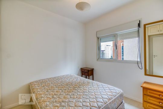 Quarto de apartamento à venda com 1 quarto, 36m² em Vila Nova Conceição, São Paulo