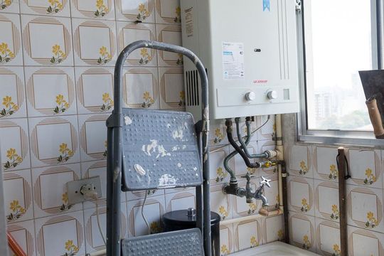 Área de serviço de apartamento à venda com 1 quarto, 50m² em Cambuci, São Paulo