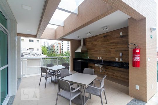 Churrasqueira de apartamento à venda com 1 quarto, 40m² em Vila Clementino, São Paulo