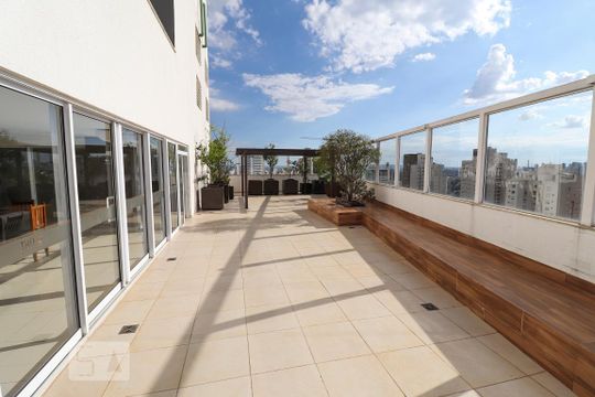 Área comum de apartamento para alugar com 1 quarto, 48m² em Jardim Goiás, Goiânia