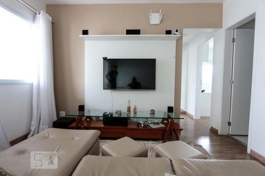 Sala de apartamento para alugar com 2 quartos, 77m² em Vila Andrade, São Paulo