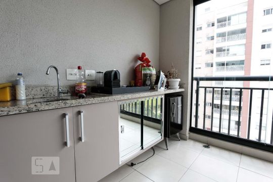 Varanda de apartamento para alugar com 2 quartos, 77m² em Vila Andrade, São Paulo