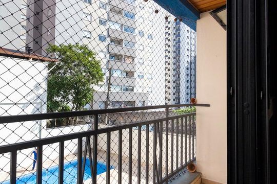 Varanda Quarto 2 (suíte) de apartamento para alugar com 2 quartos, 66m² em Saúde, São Paulo
