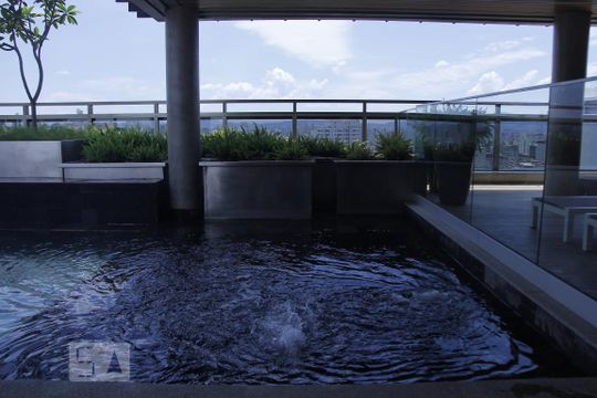 Piscina de kitnet/studio para alugar com 1 quarto, 28m² em Santa Efigênia, São Paulo