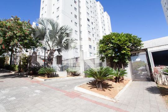 Fachada de apartamento para alugar com 2 quartos, 55m² em Conjunto Helena Antipoff, Belo Horizonte