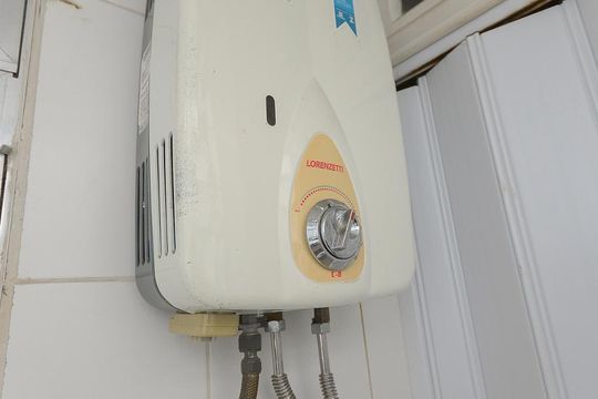 Área de serviço aquecedor de apartamento à venda com 3 quartos, 108m² em Andaraí, Rio de Janeiro
