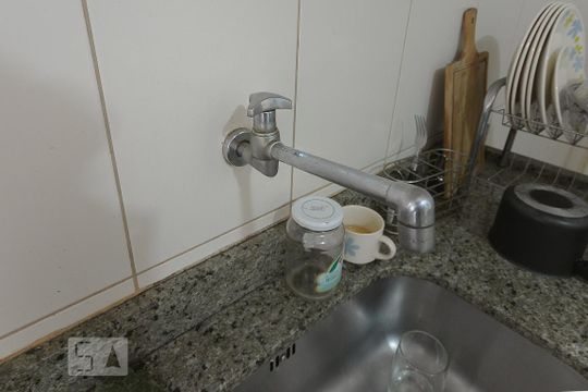 Cozinha torneira de apartamento à venda com 3 quartos, 108m² em Andaraí, Rio de Janeiro