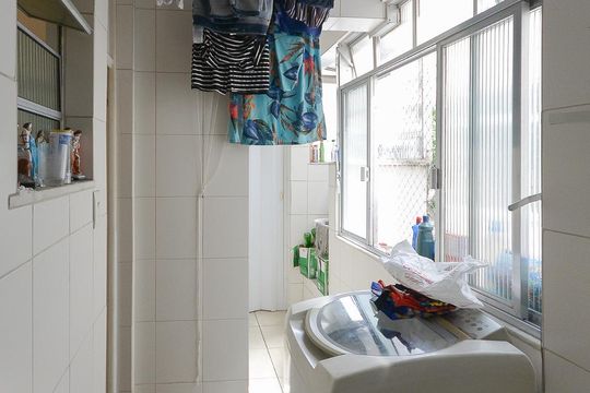 Área de serviço de apartamento à venda com 3 quartos, 108m² em Andaraí, Rio de Janeiro