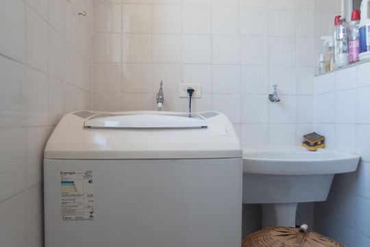 Lavanderia de apartamento à venda com 1 quarto, 44m² em Bosque, Campinas