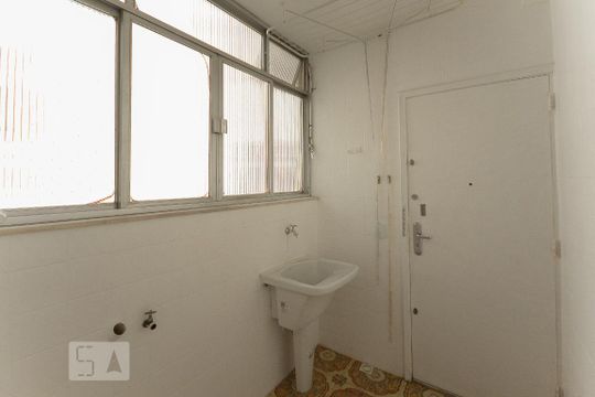 Área de serviço de apartamento à venda com 3 quartos, 120m² em Tijuca, Rio de Janeiro