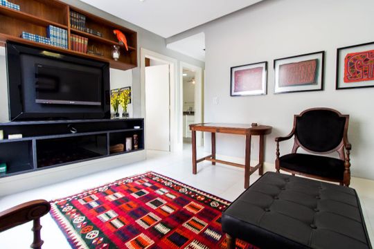 Sala de apartamento para alugar com 1 quarto, 58m² em Higienópolis, Porto Alegre