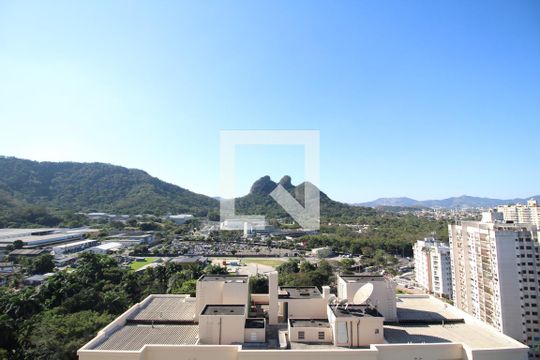 Área Externa - Vista da Cobertura  de apartamento para alugar com 3 quartos, 115m² em Jacarepaguá, Rio de Janeiro