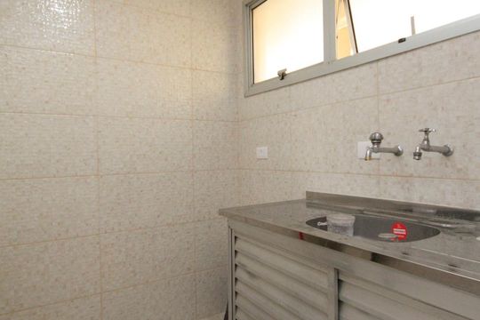 Cozinha de kitnet/studio à venda com 1 quarto, 35m² em Santa Cecília, São Paulo