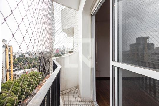 Varanda de apartamento à venda com 3 quartos, 105m² em Cerqueira César, São Paulo