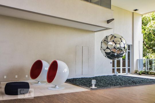 Lounge de kitnet/studio para alugar com 1 quarto, 55m² em Vila Gertrudes, São Paulo