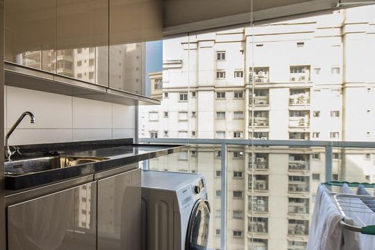 Lavanderi de kitnet/studio para alugar com 1 quarto, 55m² em Vila Gertrudes, São Paulo