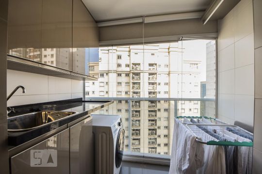 Lavanderi de kitnet/studio para alugar com 1 quarto, 55m² em Vila Gertrudes, São Paulo