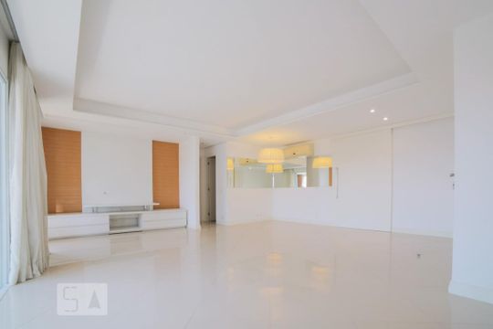 Sala de apartamento à venda com 3 quartos, 130m² em Cidade Monções, São Paulo