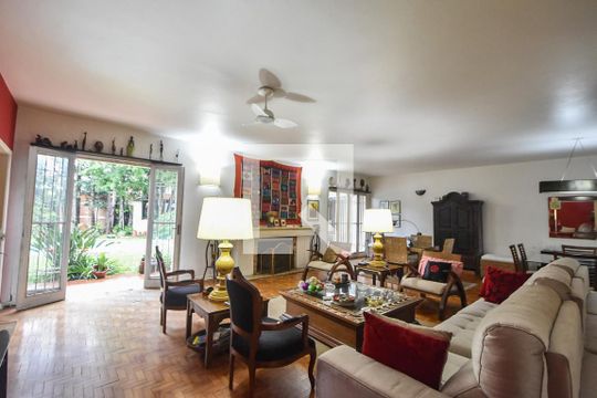 Sala Principal  de casa à venda com 3 quartos, 400m² em Brooklin Paulista, São Paulo