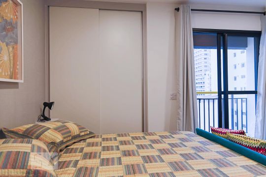 Quarto de kitnet/studio para alugar com 1 quarto, 26m² em Campos Elíseos, São Paulo