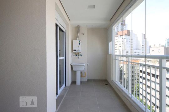 Varanda de kitnet/studio para alugar com 1 quarto, 36m² em Bela Vista, São Paulo
