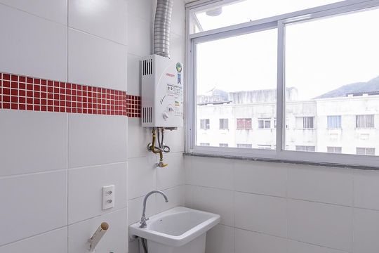 Área de serviço de apartamento à venda com 3 quartos, 59m² em Vargem Grande, Rio de Janeiro