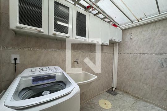 Área de Serviço de casa de condomínio para alugar com 3 quartos, 109m² em Recreio dos Bandeirantes, Rio de Janeiro
