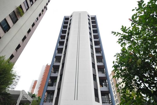 Fachada de apartamento à venda com 1 quarto, 43m² em Vila Suzana, São Paulo