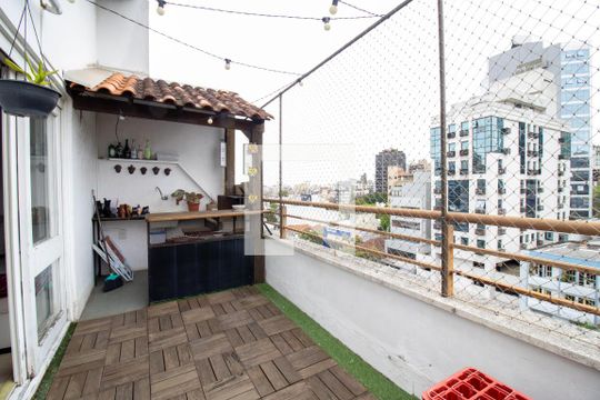Área externa de apartamento à venda com 1 quarto, 120m² em Rio Branco, Porto Alegre