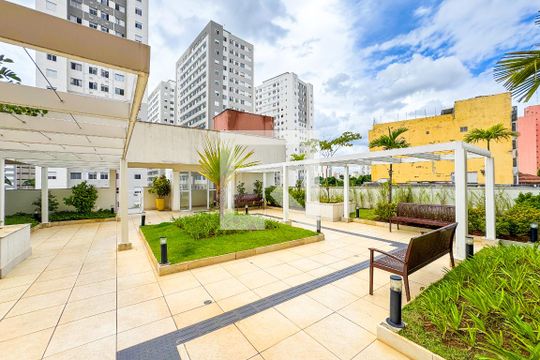 Área comum de apartamento para alugar com 1 quarto, 35m² em Cambuci, São Paulo
