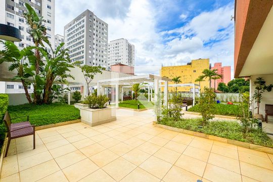 Área comum de apartamento para alugar com 1 quarto, 35m² em Cambuci, São Paulo